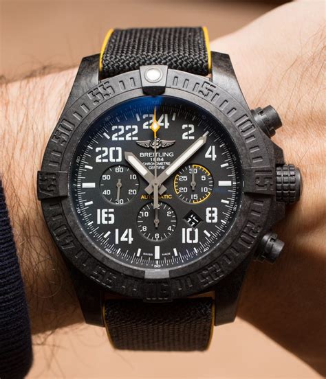 breitling avenger hurricane on wrist